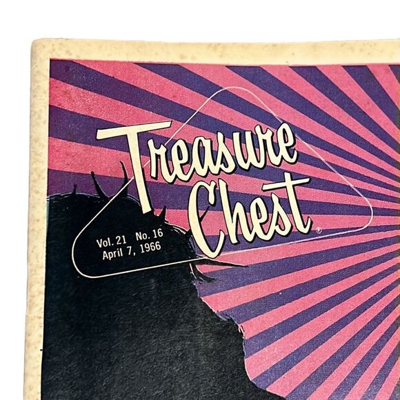 Treasure Chest Comic Book Vol21 #16 Vintage 1966 Fun & Fact Collectable Retro - Picture 2 of 10